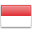 Flagge von Monaco